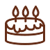 cake icon - Home
